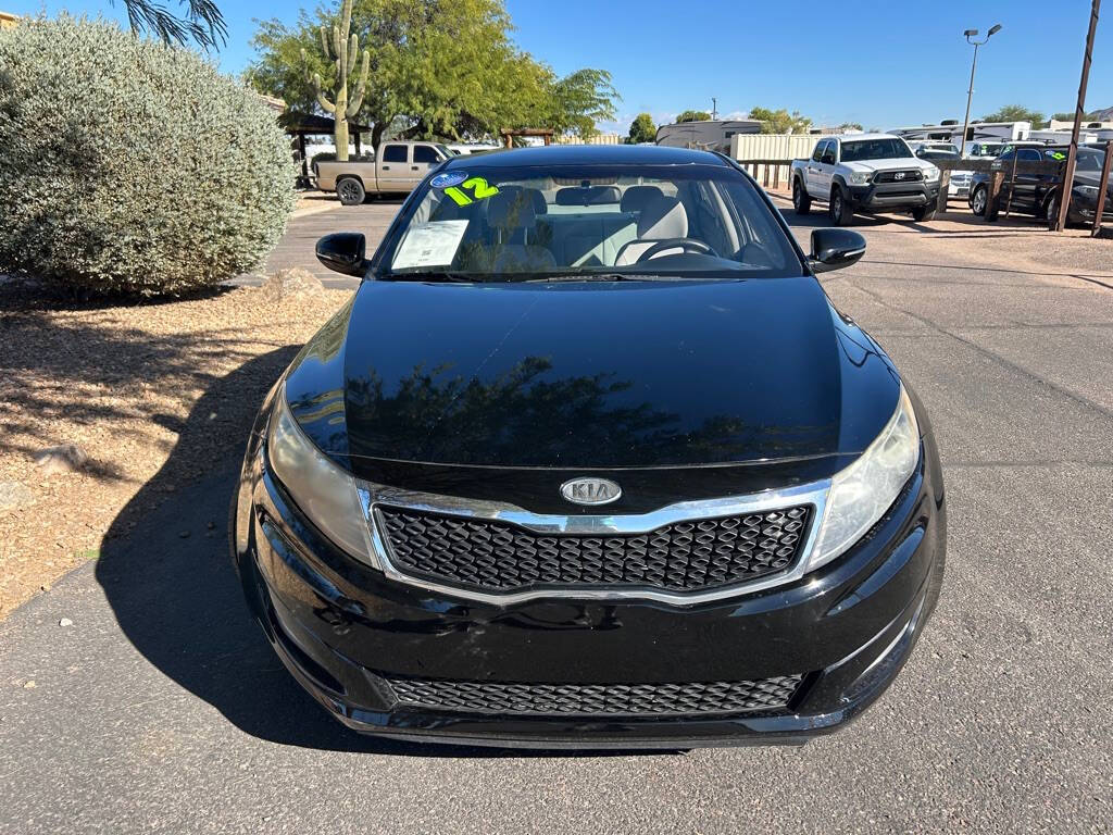 2012 Kia Optima for sale at Big 3 Automart At Double H Auto Ranch in QUEEN CREEK, AZ