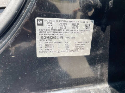 2016 Chevrolet Silverado 1500