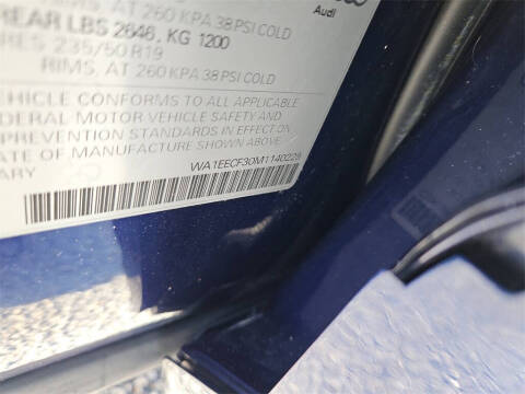 2021 Audi Q3 quattro S line Prem Plus 45 TFSI