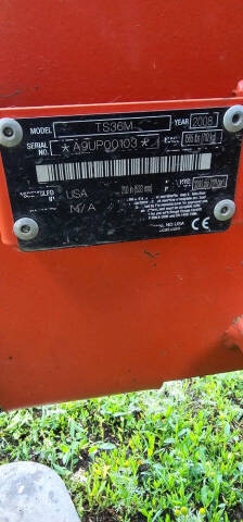 2008 Bobcat TS36M 36" tree spade