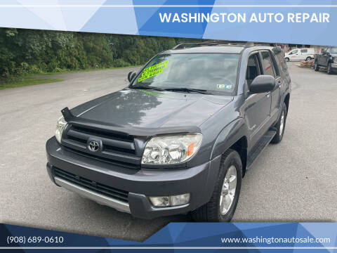 2004 Toyota 4Runner for sale at Washington Auto Repair in Washington NJ