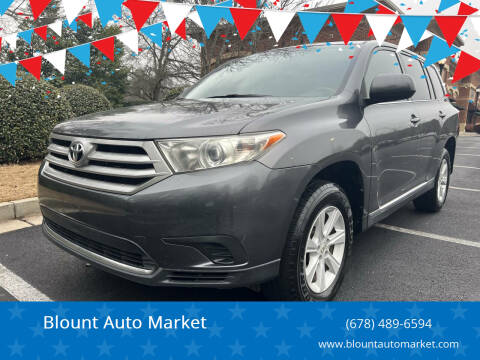 2012 Toyota Highlander for sale at Blount Auto Market in Fayetteville GA