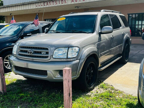 2001 Toyota Sequoia for sale at Eastside Auto Brokers LLC in Fort Myers FL