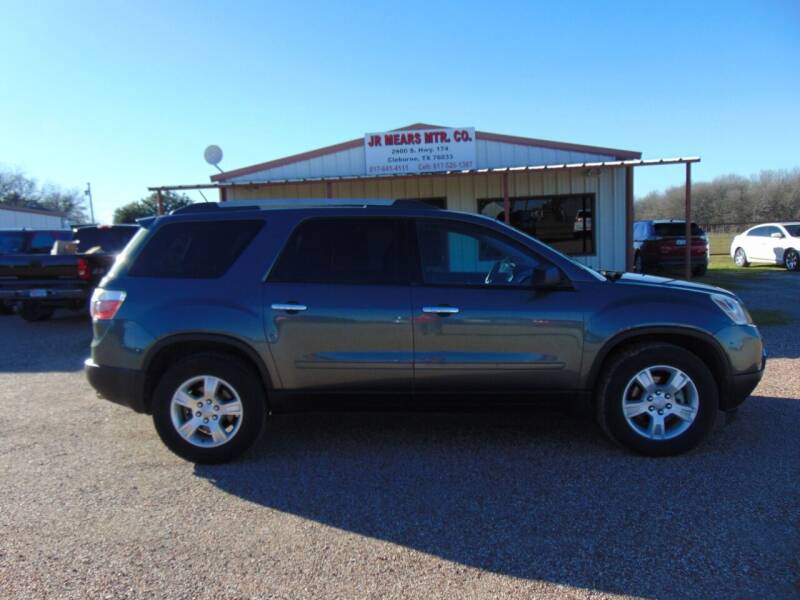 2011 GMC Acadia for sale at Jacky Mears Motor Co in Cleburne TX