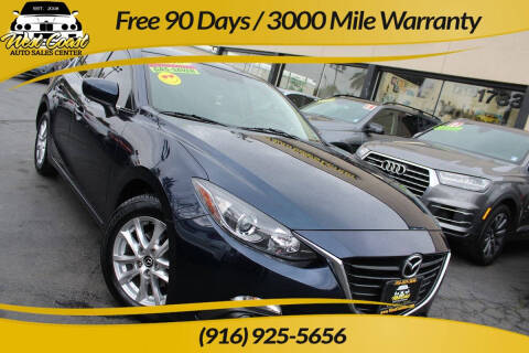 2015 Mazda MAZDA3 for sale at West Coast Auto Sales Center in Sacramento CA