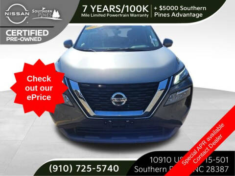 2021 Nissan Rogue for sale at PHIL SMITH AUTOMOTIVE GROUP - Pinehurst Nissan Kia in Southern Pines NC