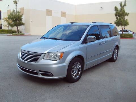 2011 Chrysler Town and Country for sale at Oceansky Auto in Brea CA