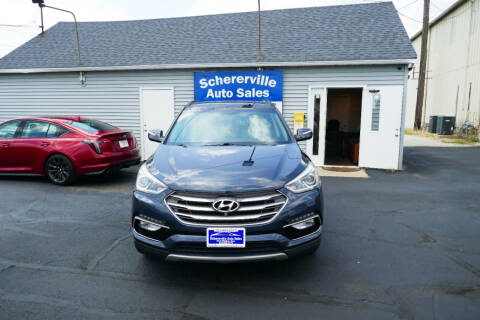 2017 Hyundai Santa Fe Sport for sale at SCHERERVILLE AUTO SALES in Schererville IN