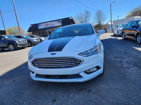 2017 Ford Fusion for sale at American Auto Sales LLC in Charlotte NC