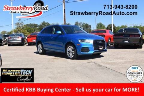 2017 Audi Q3 for sale at Strawberry Road Auto Sales in Pasadena TX