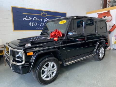 2013 Mercedes-Benz G-Class for sale at Auto Chars Group LLC in Orlando FL