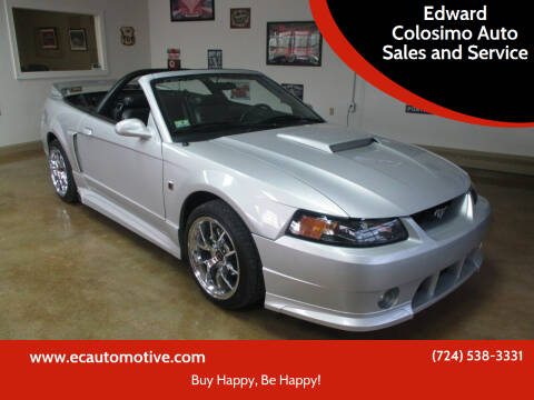 2003 Ford Mustang for sale at Edward Colosimo Auto Sales and Service in Evans City PA