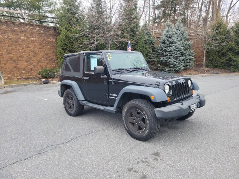 2012 Jeep Wrangler for sale at Lehigh Valley Autoplex, Inc. in Bethlehem PA