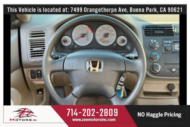 2001 Honda Civic EX