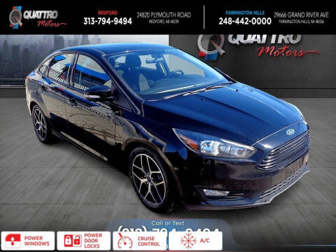2017 Ford Focus for sale at Quattro Motors 2 in Farmington Hills MI