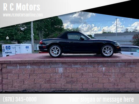 2005 Mazda MAZDASPEED MX-5 for sale at R C Motors in Lunenburg MA