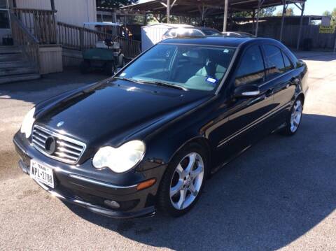 2007 Mercedes-Benz C-Class for sale at OASIS PARK & SELL in Spring TX