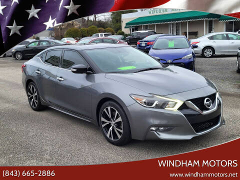 2018 Nissan Maxima for sale at Windham Motors in Florence SC