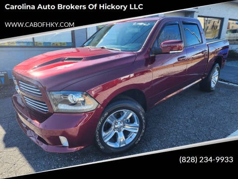 2017 RAM 1500 for sale at Carolina Auto Brokers of Hickory LLC in Newton NC