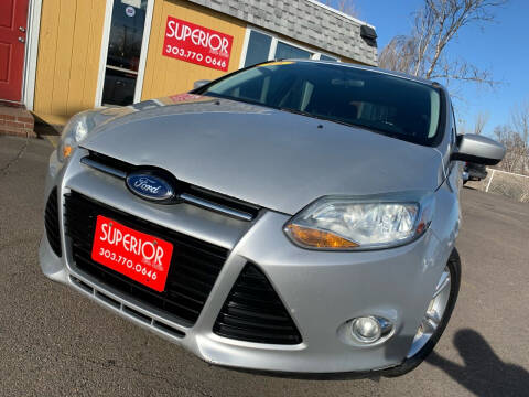 2012 Ford Focus for sale at Superior Auto Sales, LLC in Wheat Ridge CO