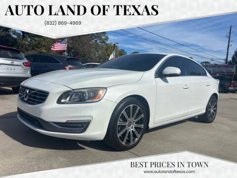 2018 Volvo S60 for sale at Auto Land Of Texas in Cypress TX