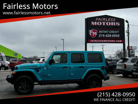 2019 Jeep Wrangler Unlimited for sale at Fairless Motors in Fairless Hills PA