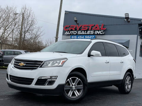 2017 Chevrolet Traverse for sale at Crystal Auto Sales Inc in Nashville TN