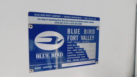 2015 Blue Bird Vision