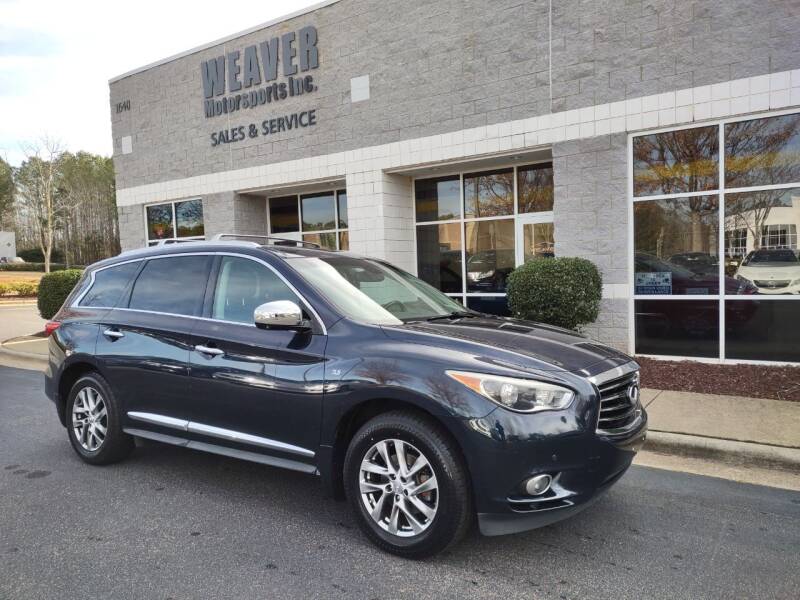 2015 Infiniti QX60 for sale at Weaver Motorsports Inc in Cary NC