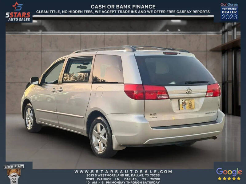 2004 Toyota Sienna XLE Limited 7 Passenger