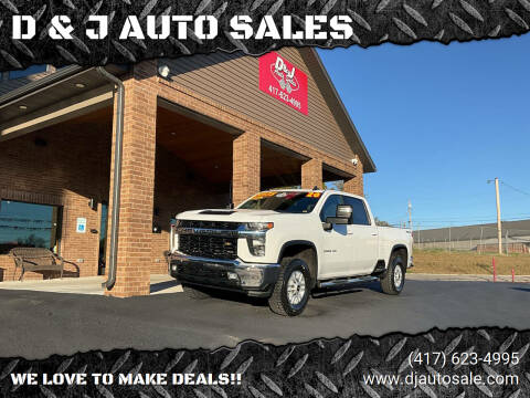 2020 Chevrolet Silverado 2500HD for sale at D & J AUTO SALES in Joplin MO