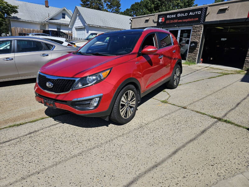 2014 Kia Sportage for sale at Rose Gold Auto LLC in Islip Terrace NY