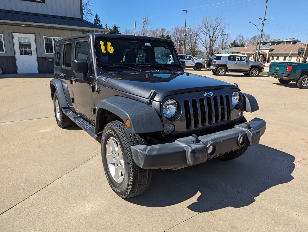 2016 Jeep Wrangler Unlimited for sale at TAC Auto Sales in Kankakee, IL