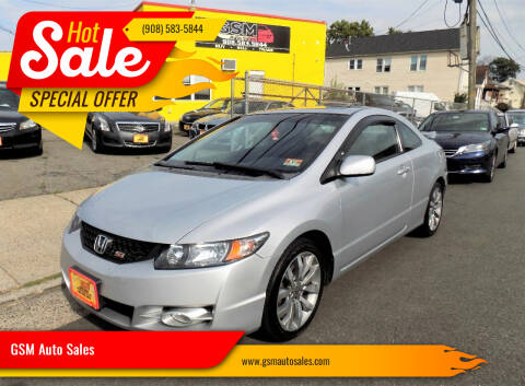 2009 Honda Civic for sale at GSM Auto Sales in Linden NJ