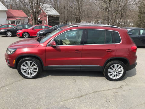 2016 Volkswagen Tiguan for sale at MICHAEL MOTORS in Farmington ME