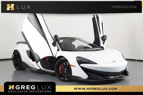 2020 McLaren 600LT Spider for sale at HGREG LUX EXCLUSIVE MOTORCARS in Pompano Beach FL