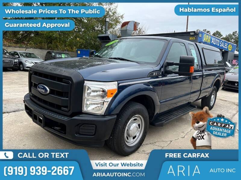2016 Ford F-250 Super Duty for sale at Aria Auto Inc. in Raleigh NC