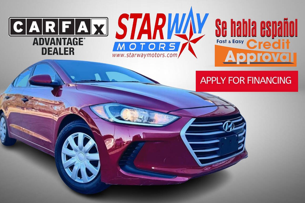 2017 Hyundai ELANTRA for sale at Starway Motors in Houston, TX