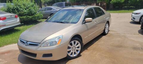 2006 Honda Accord for sale at Green Source Auto Group LLC in Houston TX