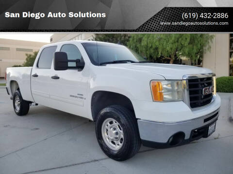 2007 GMC Sierra 2500HD for sale at San Diego Auto Solutions in Escondido CA