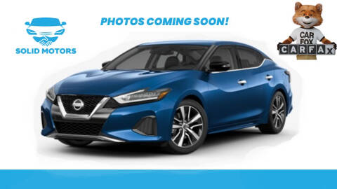 2021 Nissan Maxima for sale at SOLID MOTORS LLC in Garland TX