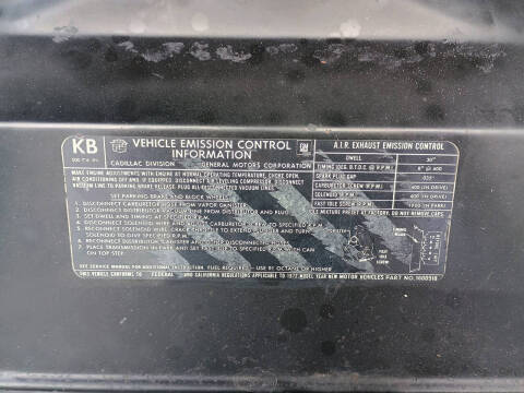 1972 Cadillac Eldorado