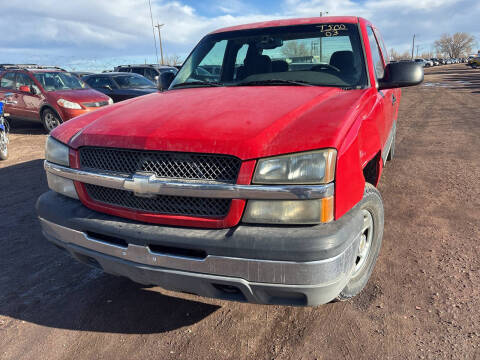 2003 Chevrolet Silverado 1500 for sale at PYRAMID MOTORS - Fountain Lot in Fountain CO