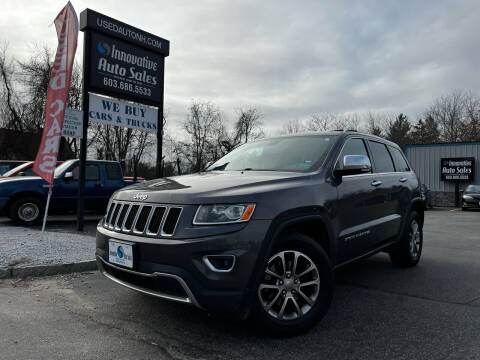 2015 Jeep Grand Cherokee for sale at Innovative Auto Sales in Hooksett NH