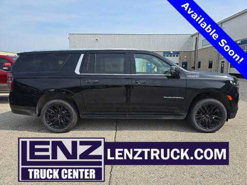 2021 Chevrolet Suburban for sale at LENZ TRUCK CENTER in Fond Du Lac WI