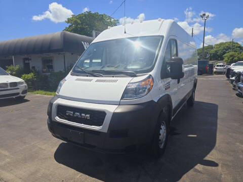 2021 RAM ProMaster for sale at National Car Store in West Palm Beach FL