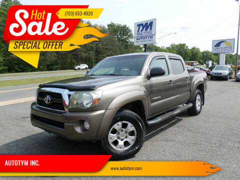 2011 Toyota Tacoma for sale at AUTOTYM INC. in Fredericksburg VA