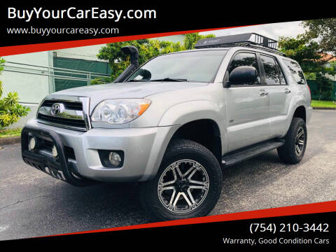 2006 Toyota 4Runner for sale at BuyYourCarEasyllc.com in Hollywood FL