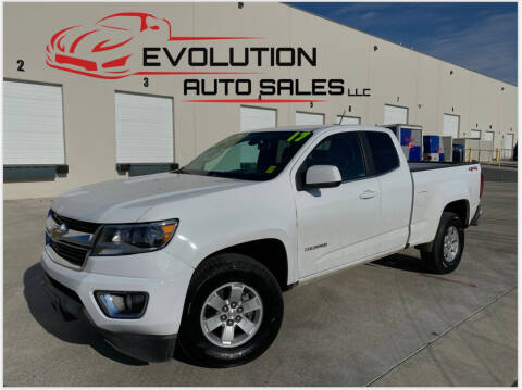 2017 Chevrolet Colorado for sale at Evolution Auto Sales LLC in Springville UT