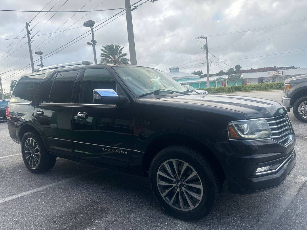 2015 Lincoln Navigator for sale at Tropical Auto Sales in North Palm Beach, FL